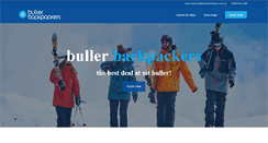 Desktop Screenshot of bullerbackpackers.com.au